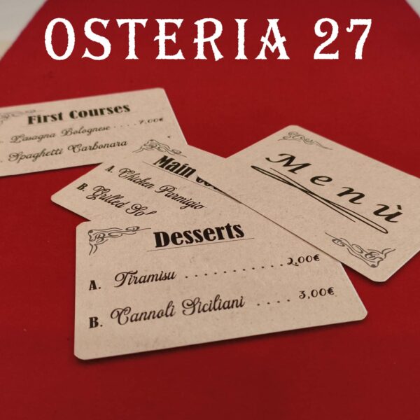 OSTERIA 27 by Creativity Lab Magic