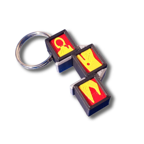 zig zag keychain by creativity lab magic