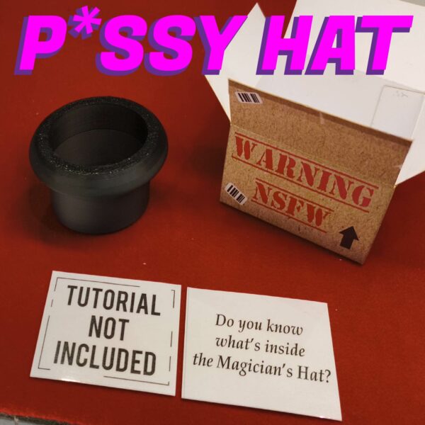 P*SSY HAT by Creativity Lab Magic